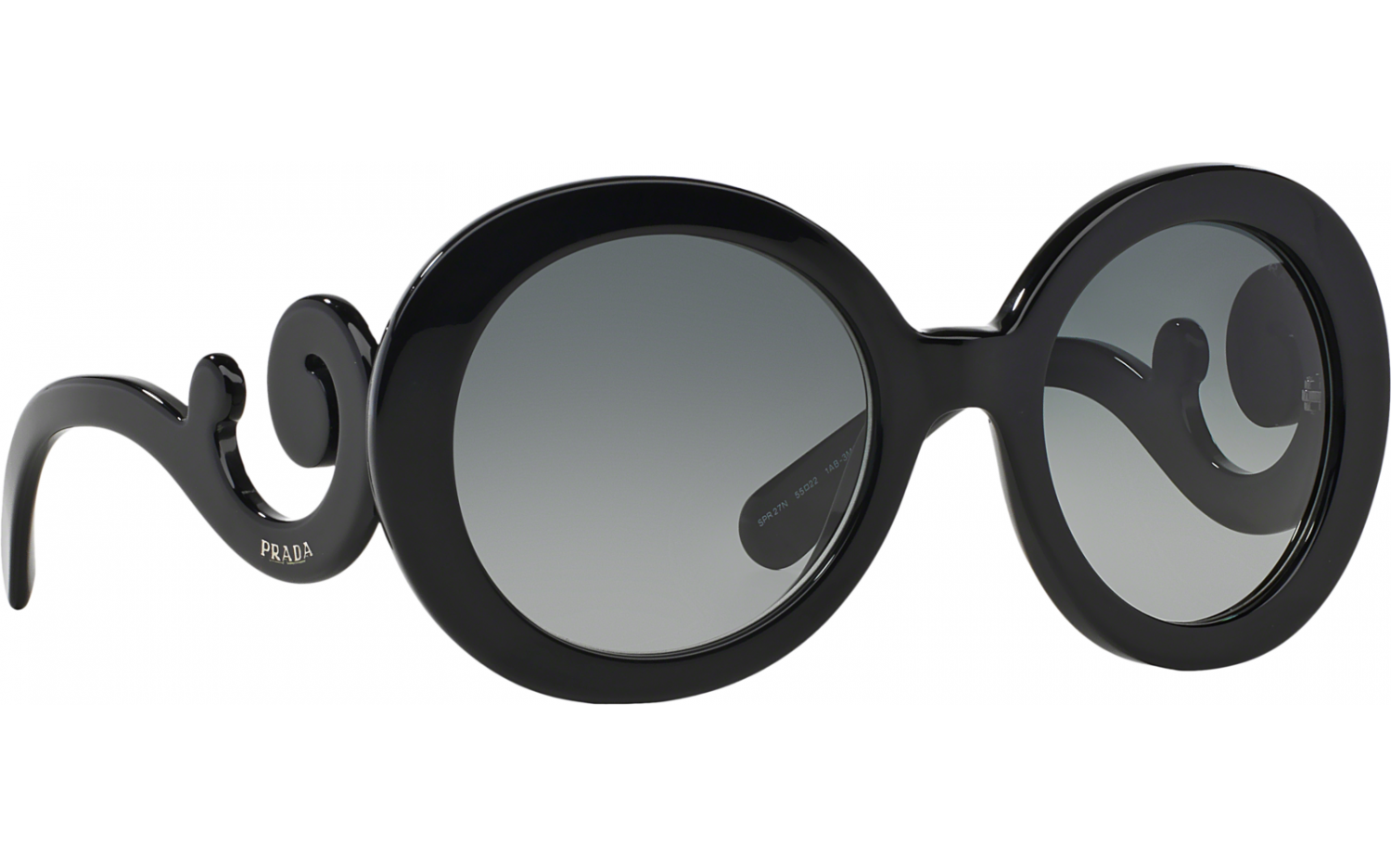 Prada swirl sunglasses best sale